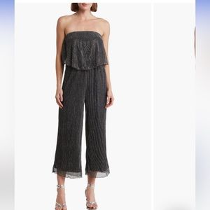 Wildfox Strapless Midi Jumpsuit in Black Beauty, Size Medium, NWT